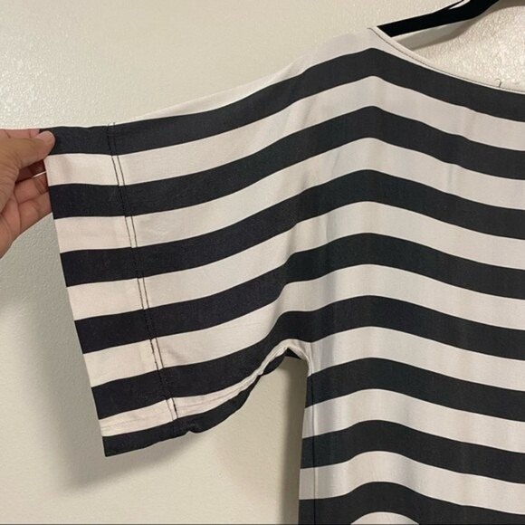 Zara Basic Stripped Dress Size Small - Picture 6 of 11